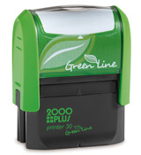 2000 Plus Printer 30 Green Stamp