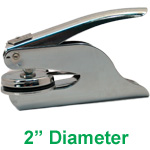 Pocket Embossing Seal<br>2" Diameter