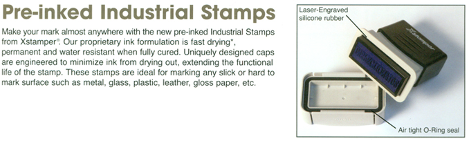 Xstamper F30 Permanent Ink Stamp