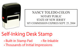NJ-NOTARY-SELF-INKER - New Jersey Notary Self Inking Stamp