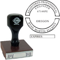 Oregon Professional Engineer Stamp
