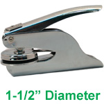 E11 - Pocket Embossing Seal
1.5" Diameter