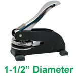 E13 - Desk Embossing Seal
1.5" Diameter